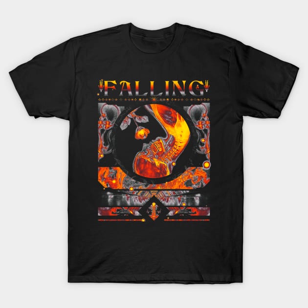 Falling T-Shirt by VanessaBorusse